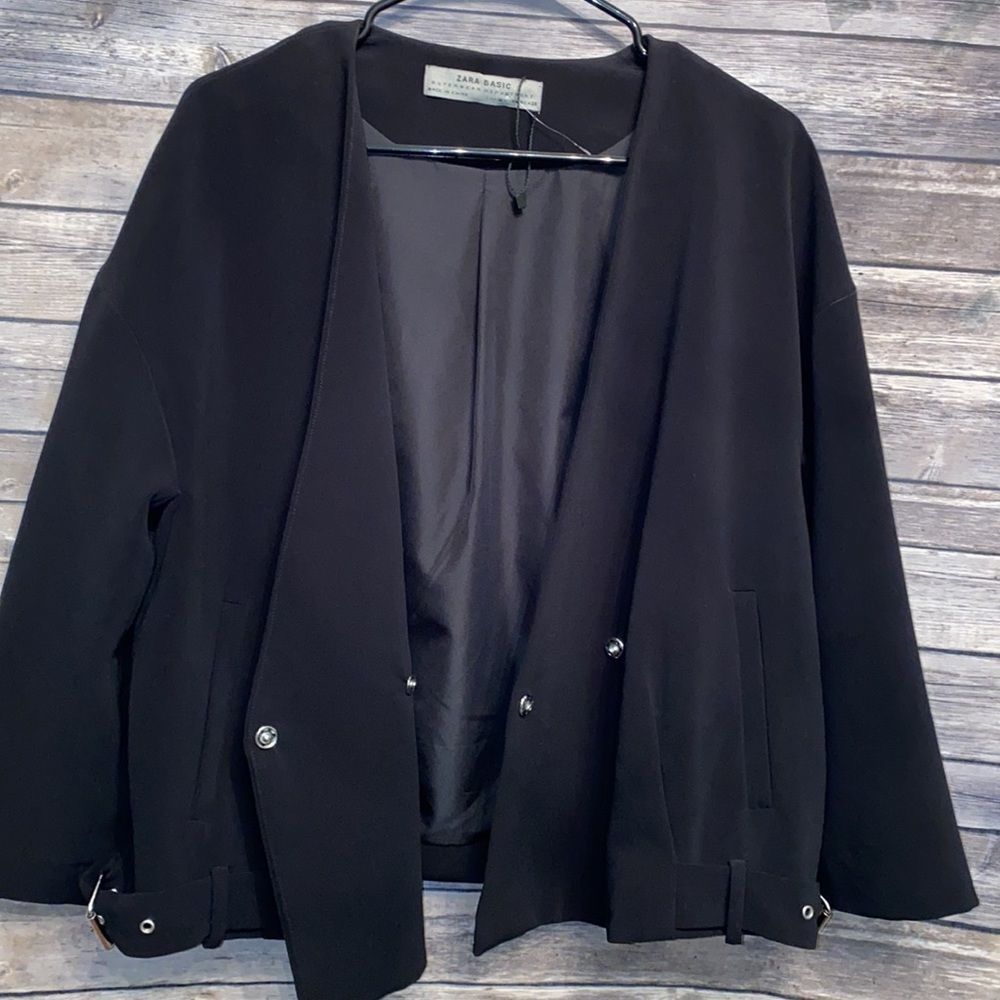 Zara Basic Jacket Blazer - image 3